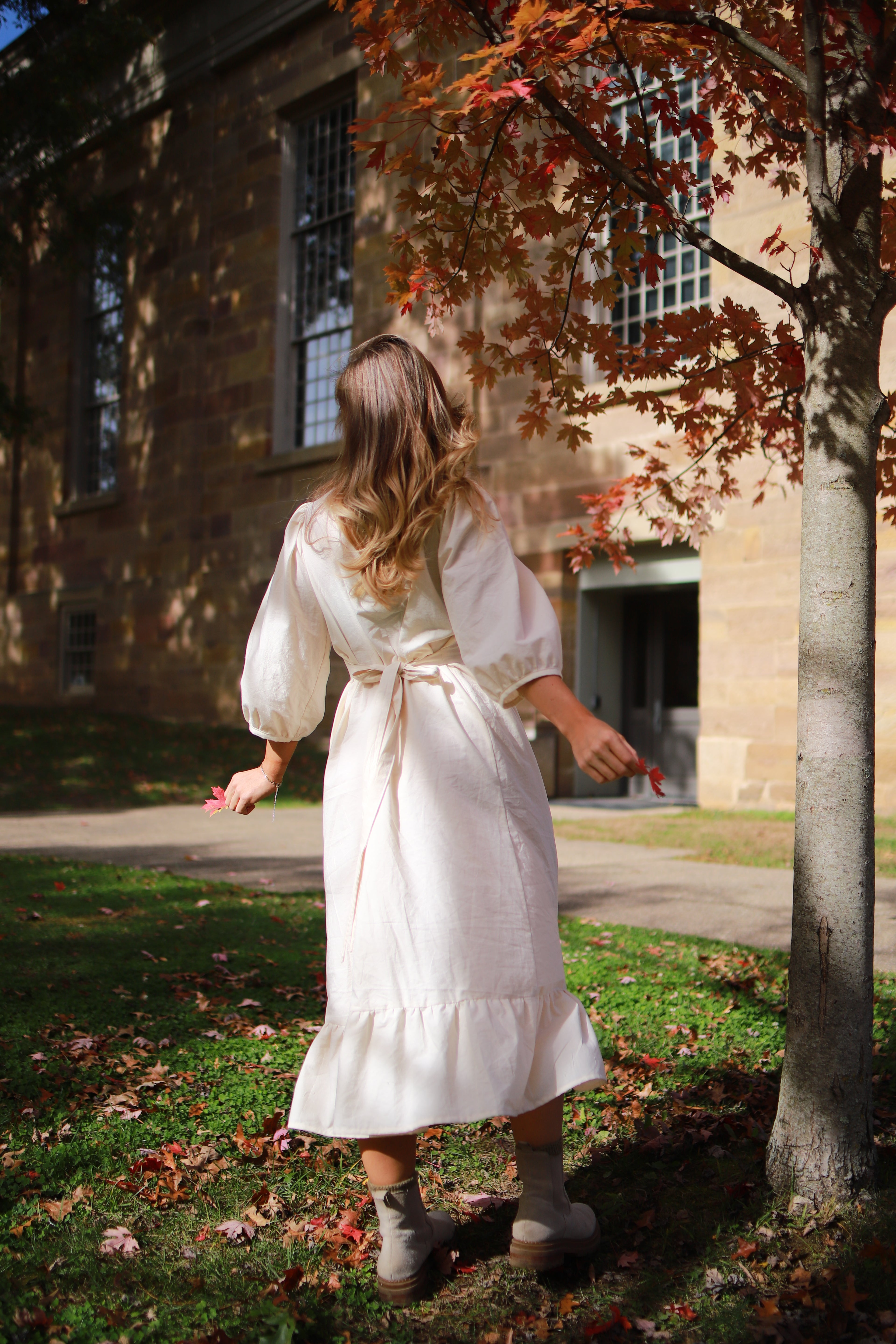 Ariel Dress in Ivory Cloud Havens and Nahar Ariel Dress in Ivory Cloud Havens and Nahar