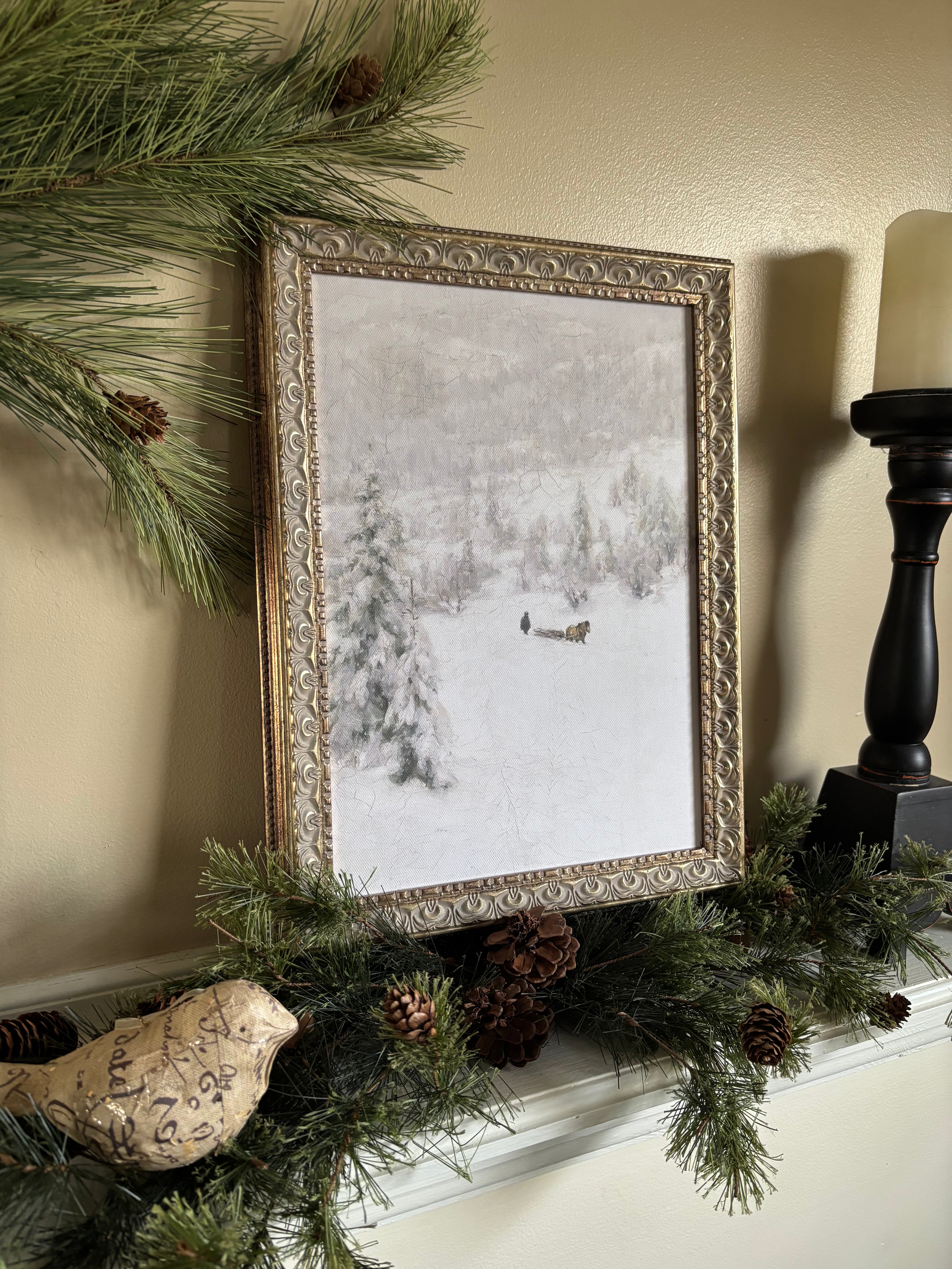 Norwegian Winter Antique Art