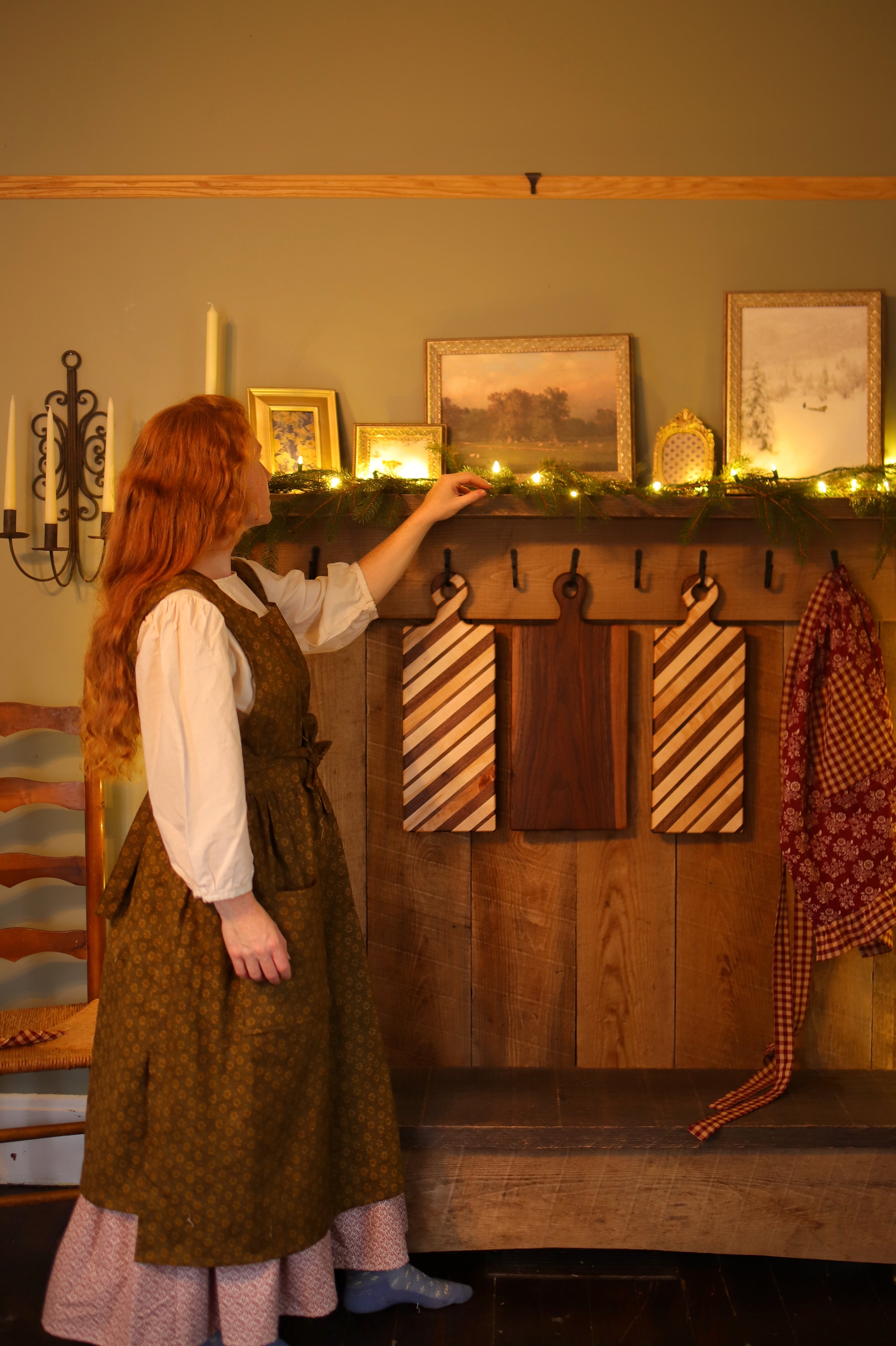 Countryside Sheep Antique Painting