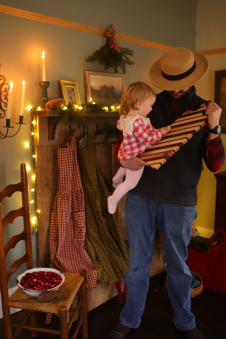 Maple & Walnut Striped Cutting Board