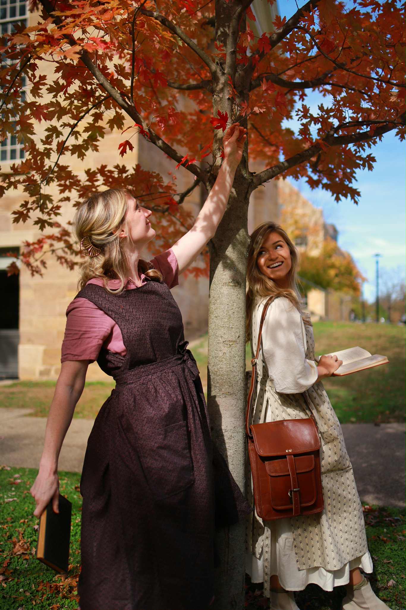 Arete Pinafore in BlackBerry Plum