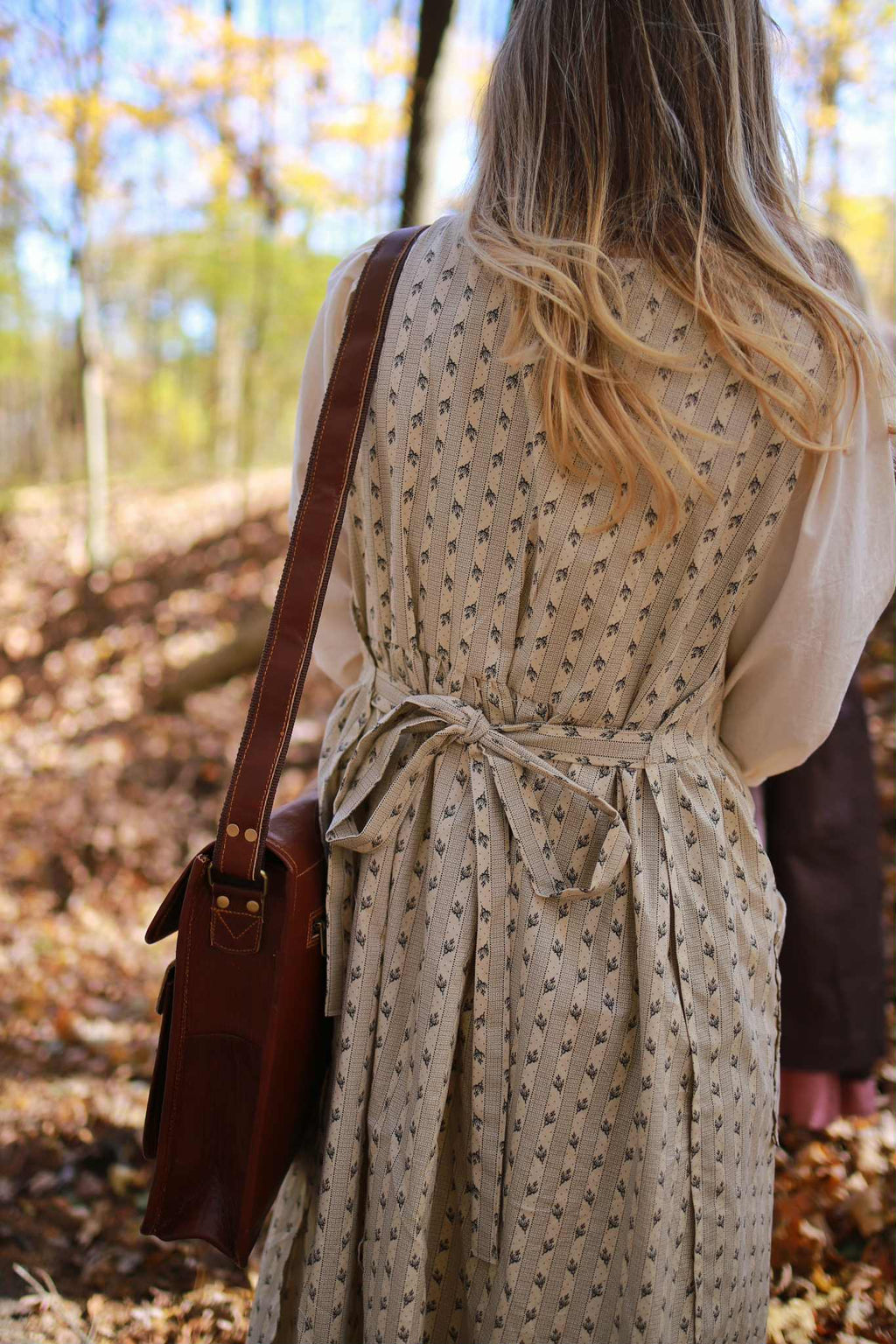 Arete Pinafore in Thistle & Fig