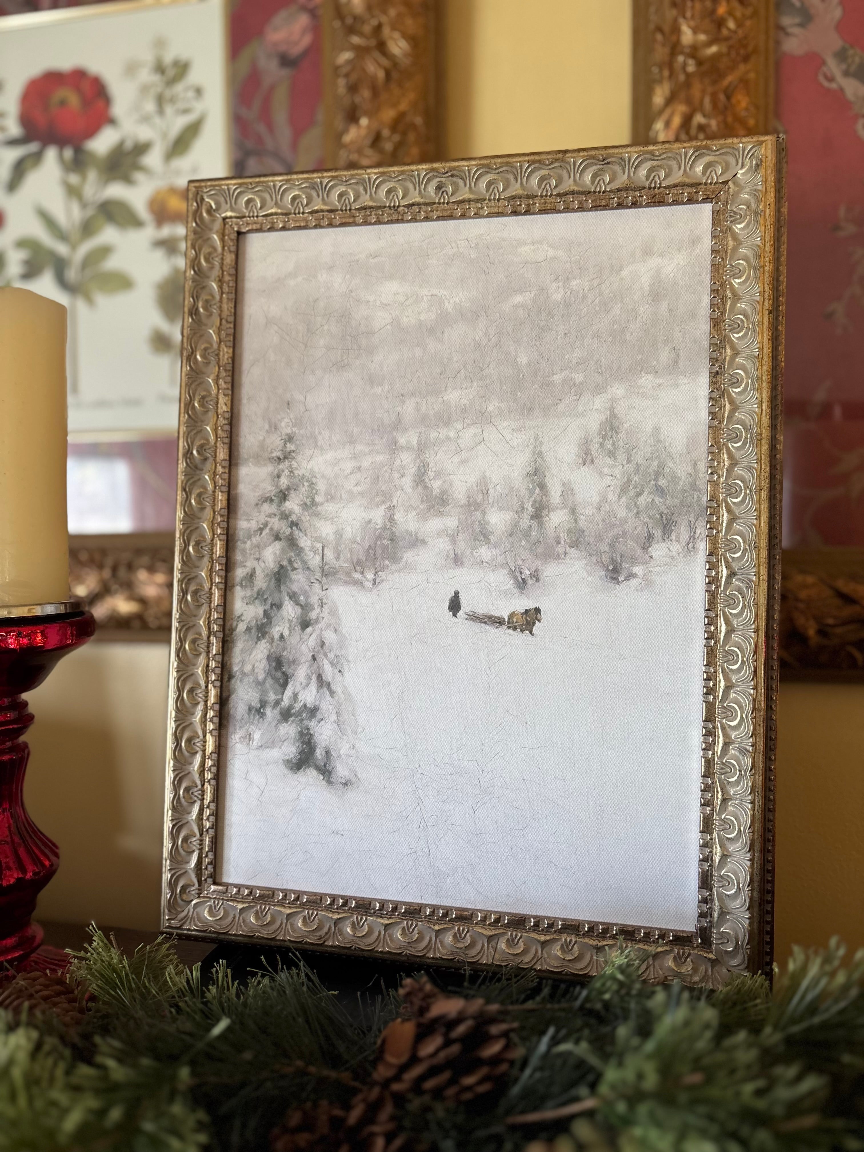 Norwegian Winter Antique Art