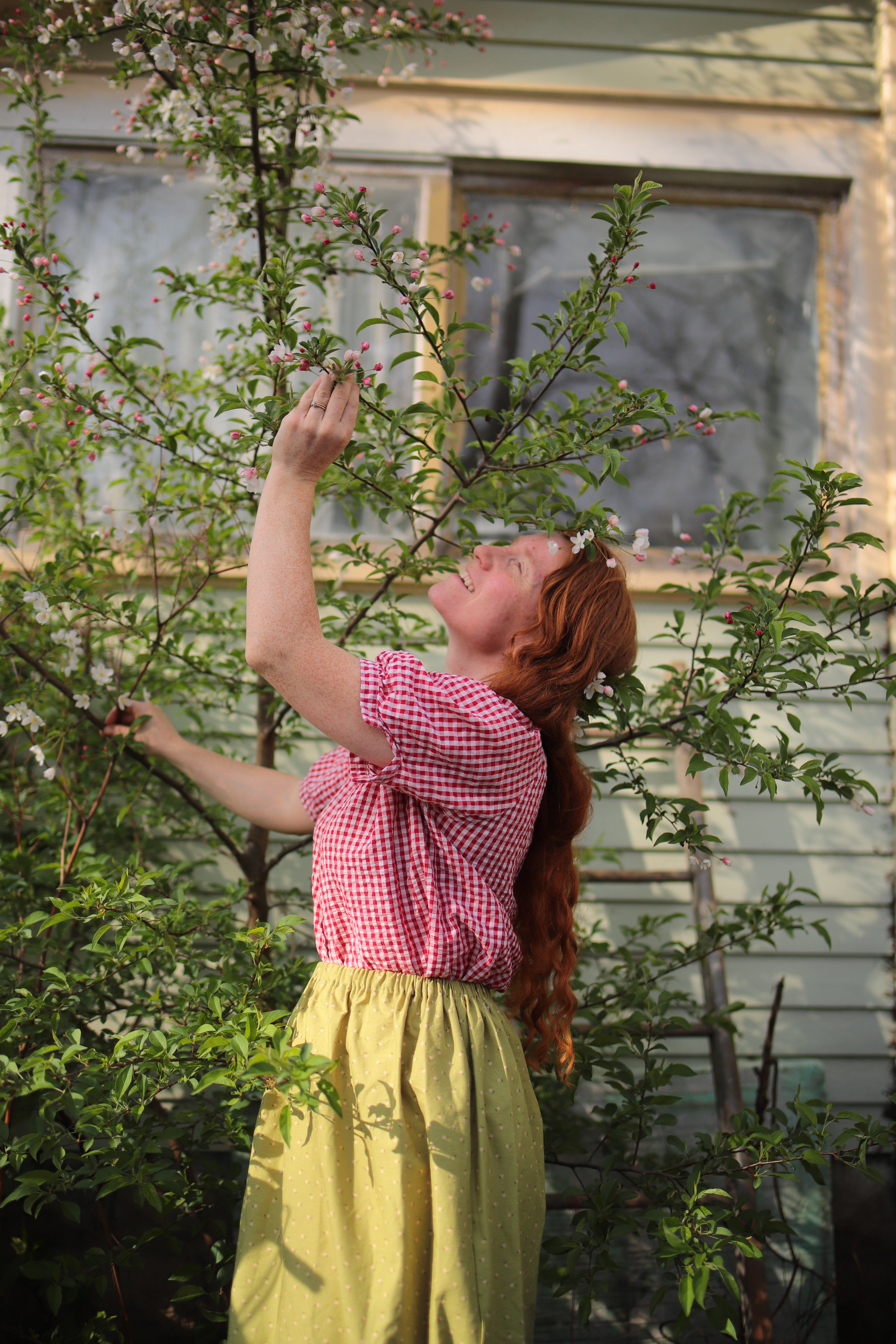 Green Meadow Prairie Skirt
