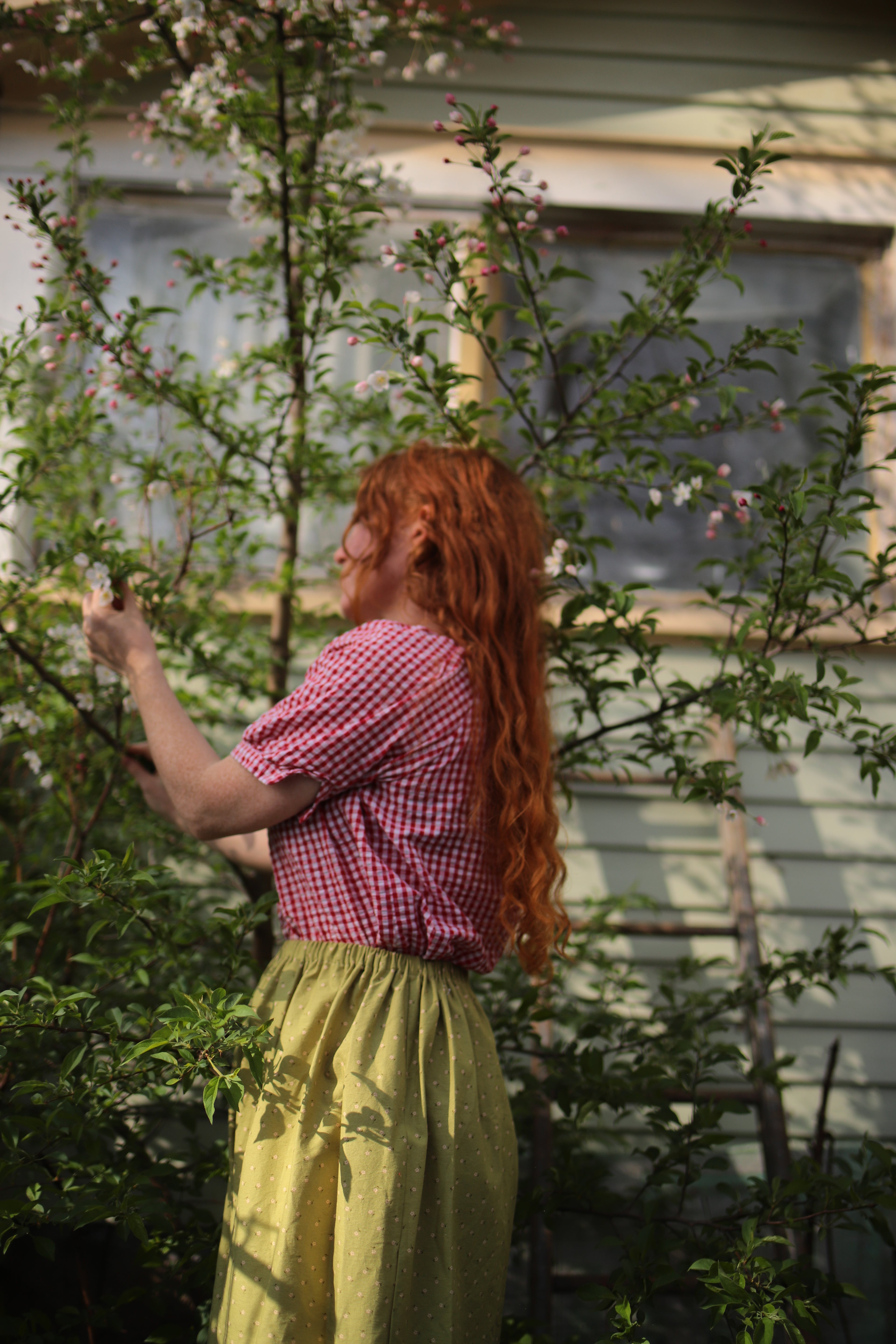 Green Meadow Prairie Skirt