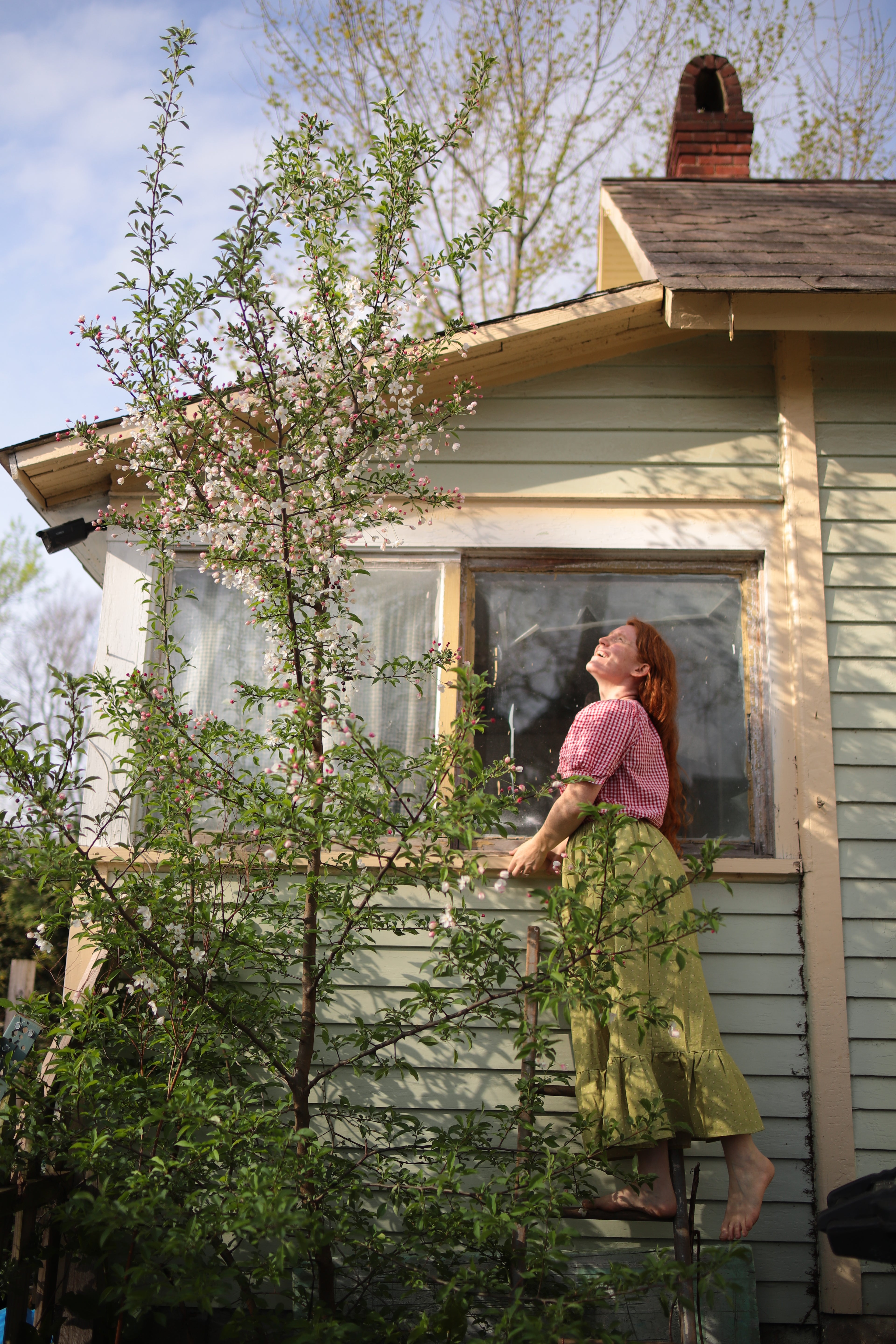 Green Meadow Prairie Skirt