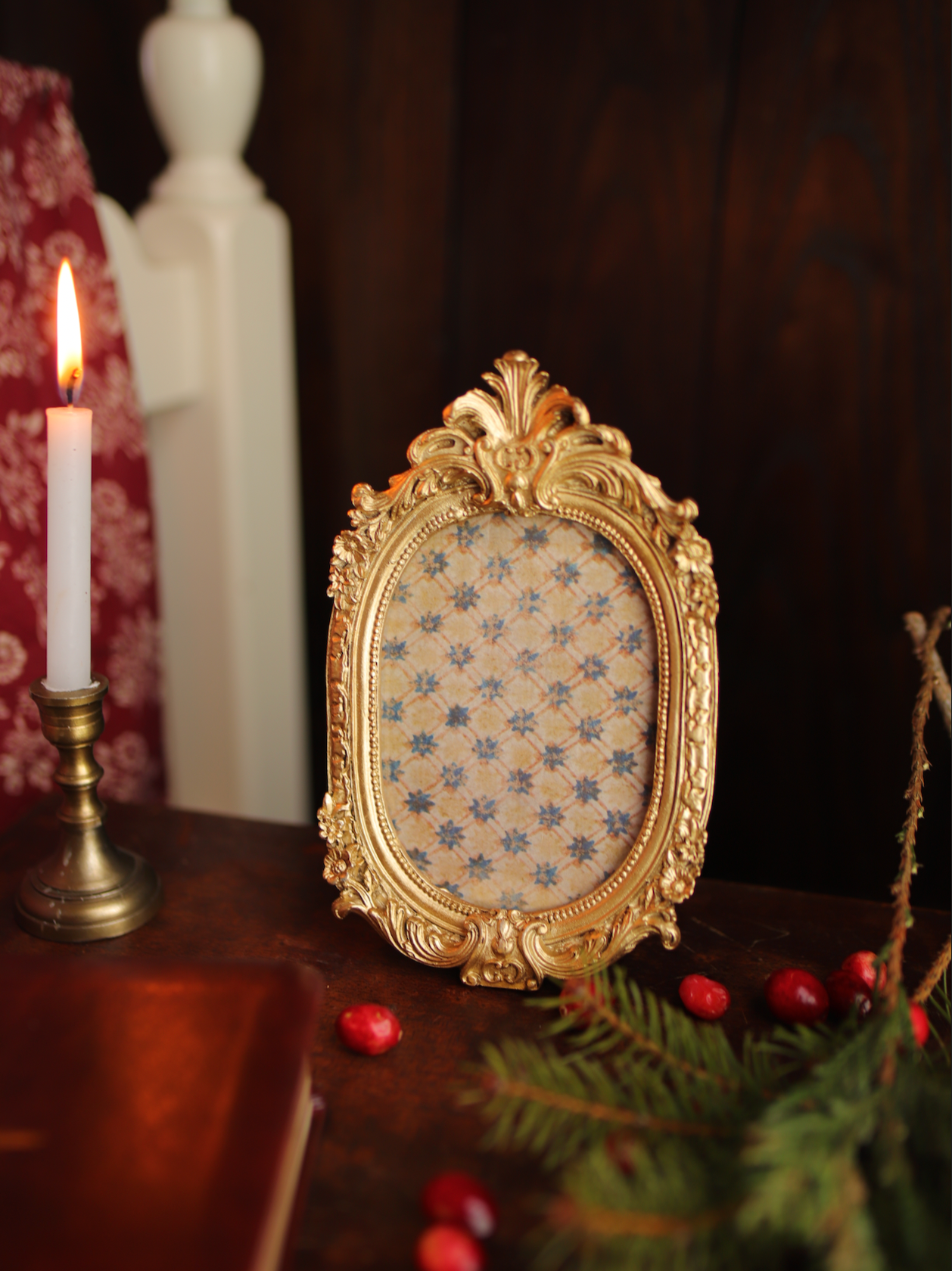 Ornate Gold Photo Frame