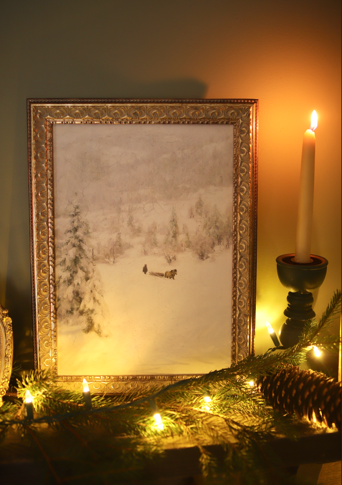 Norwegian Winter Antique Art