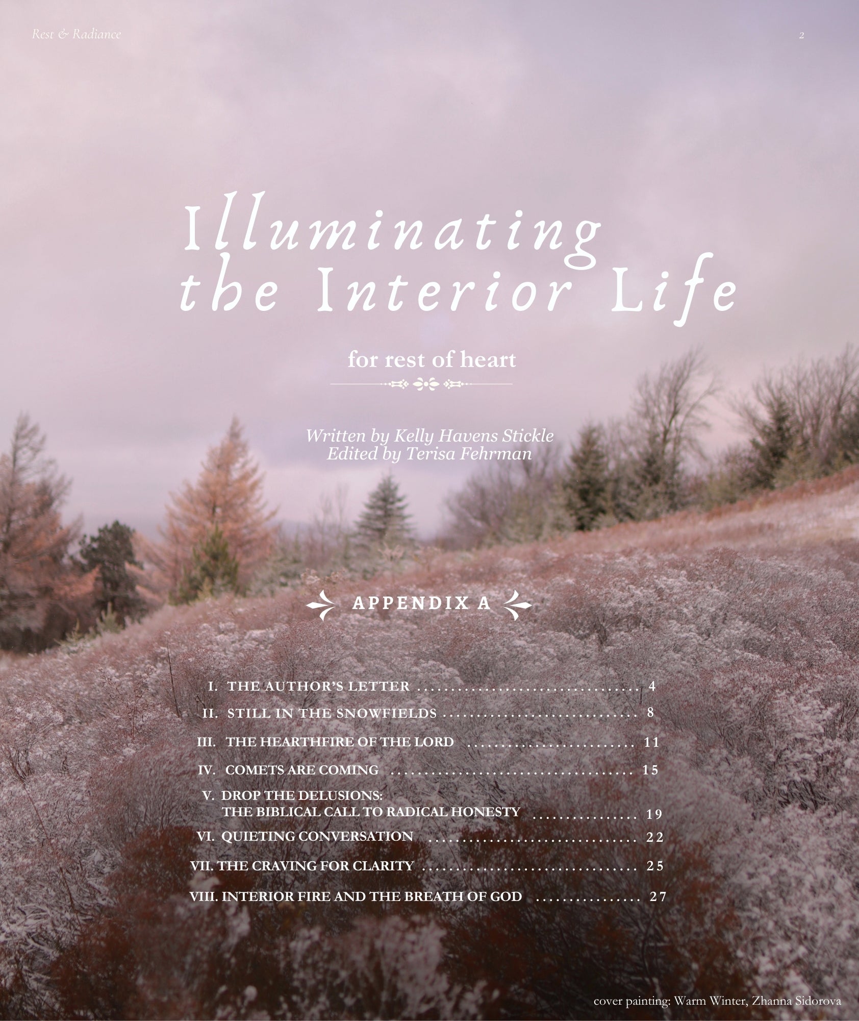 Rest & Radiance, Stillness and the Spirit (Pre-Order)