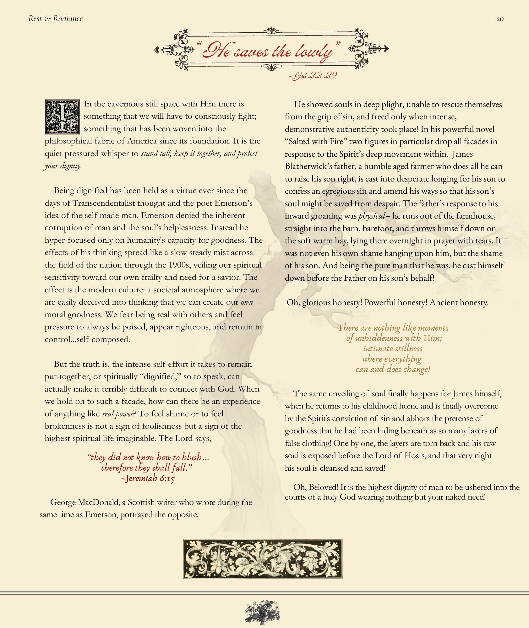 Rest & Radiance, Stillness and the Spirit (Pre-Order)