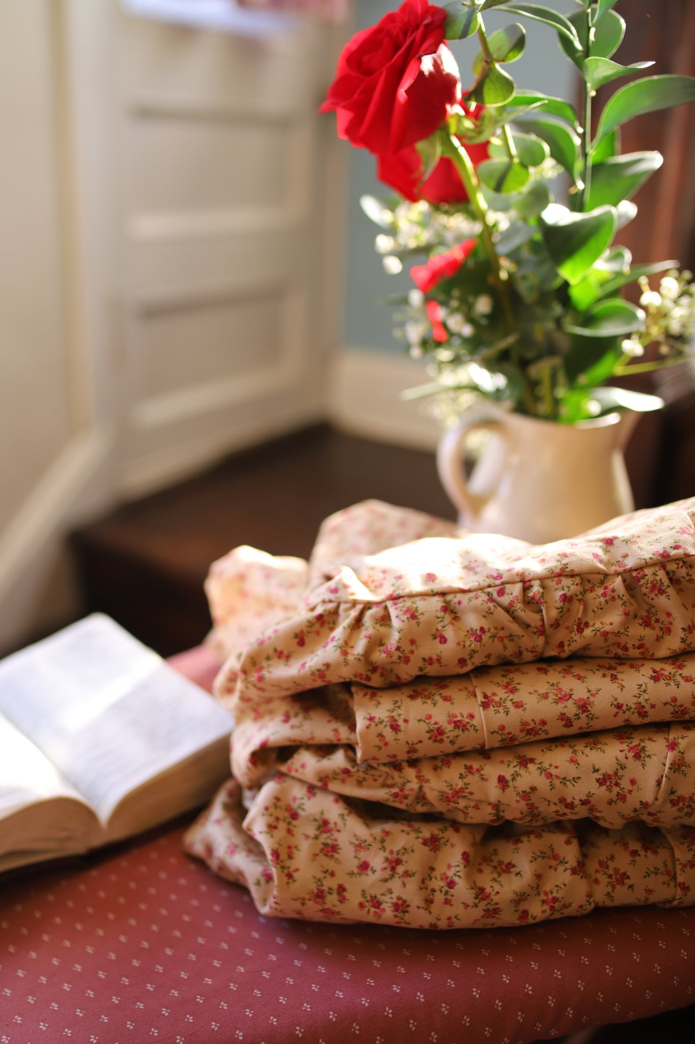 Rosebud Calico Prairie Skirt