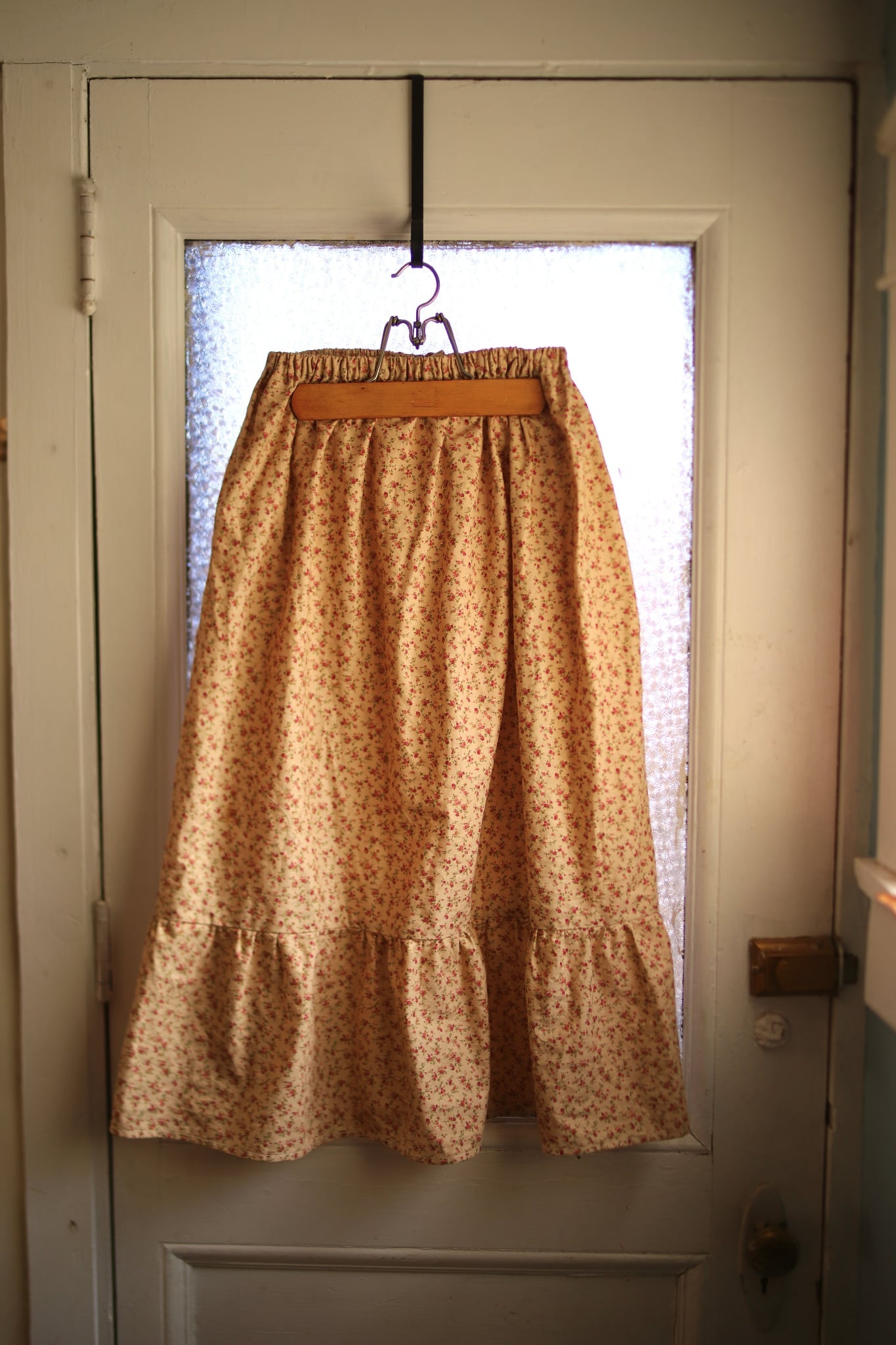 Rosebud Calico Prairie Skirt